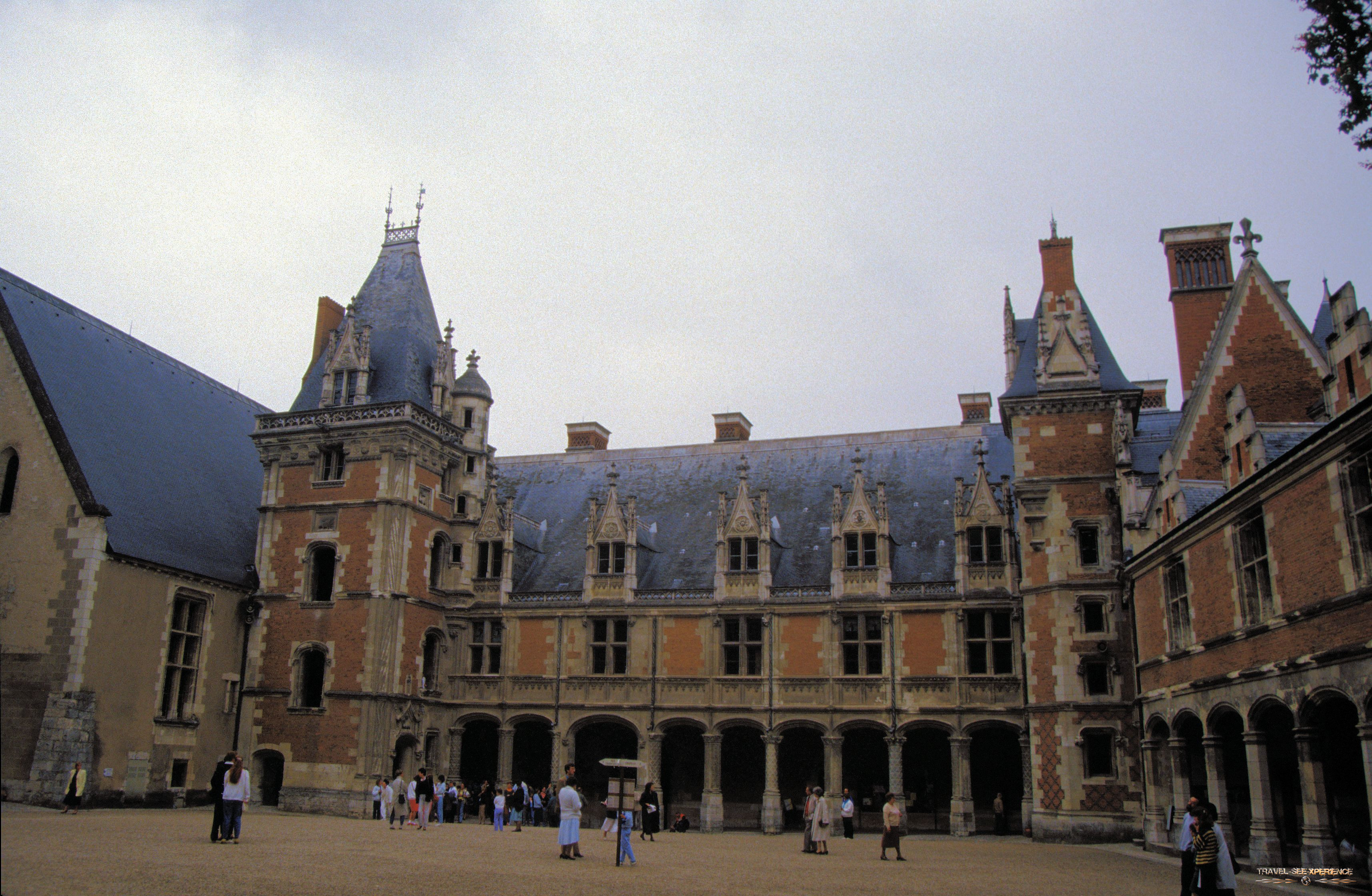 Schlösser der Loire Schloss Blois Frankreich