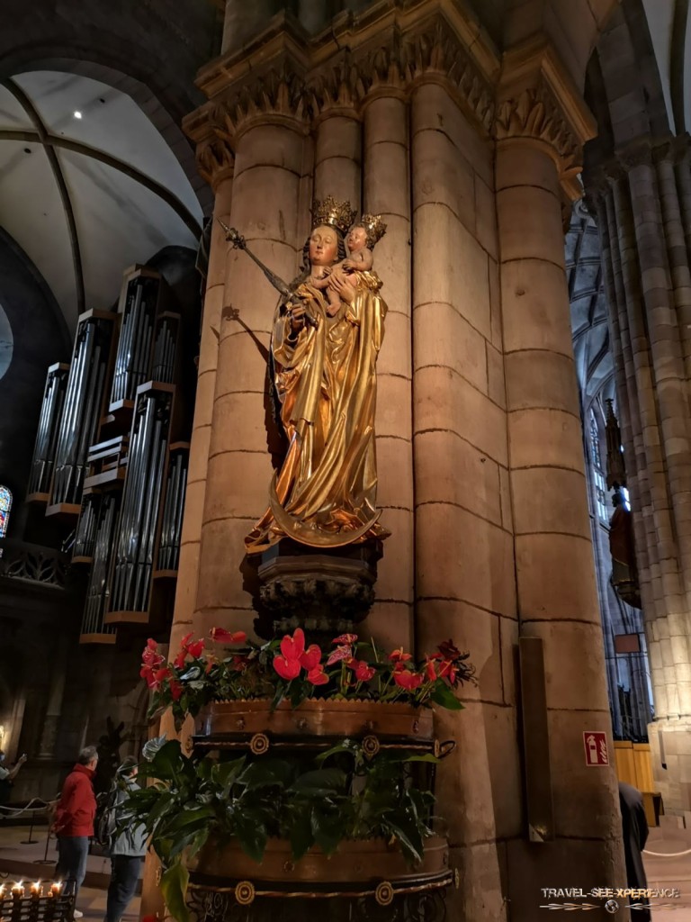 Freiburg Münster Mondsichel-Madonna mit Jesuskind