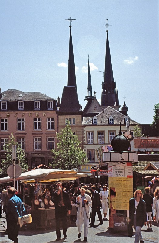 Luxemburg Marktplatz
