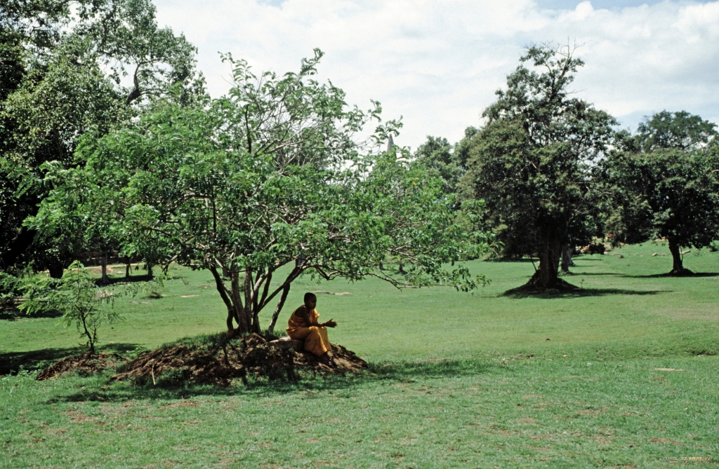 Gartenanlage Polonnaruwa Sri Lanka