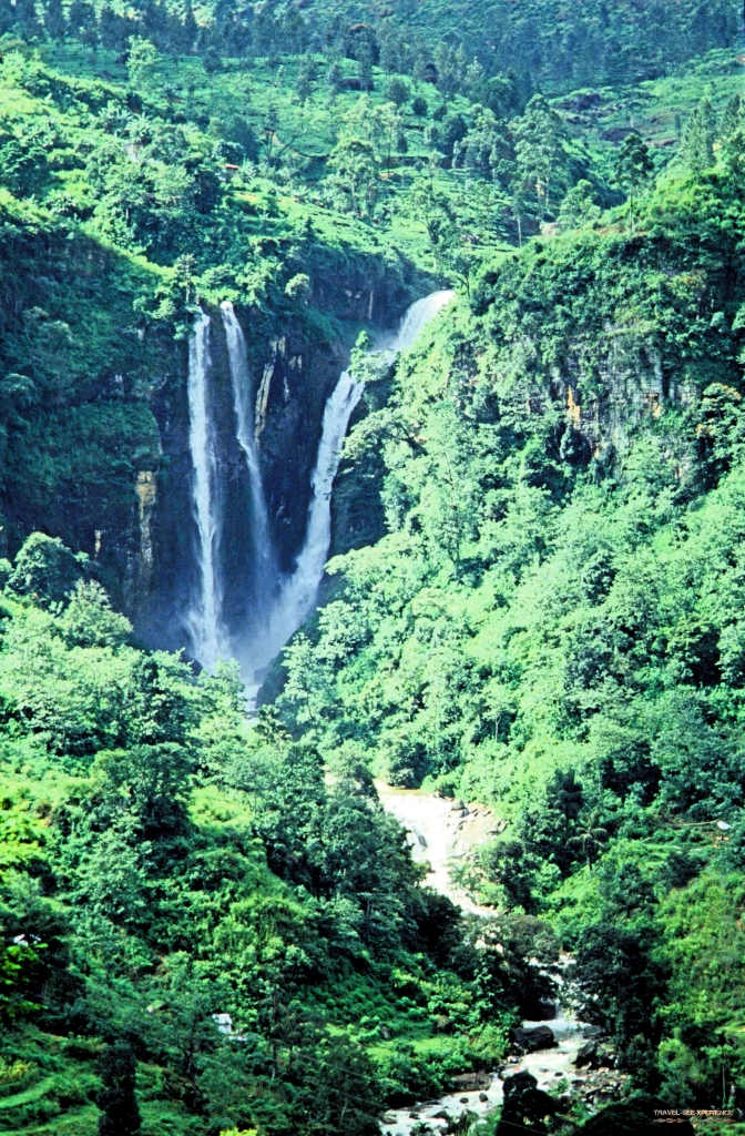 Ramboda Wasserfall Nuwara Eliya Sri Lanka